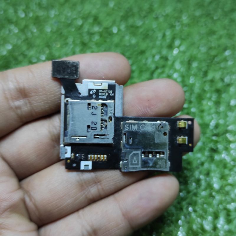 Original Flexibel Sim Samsung Note 2 - N7100 - N7105 - Flexible Simlock Slot Sim Card - Tempat Kartu