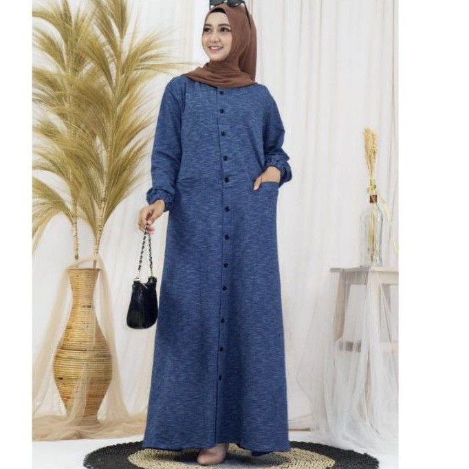 KAOS POLOS WANITA WARNA NAVY