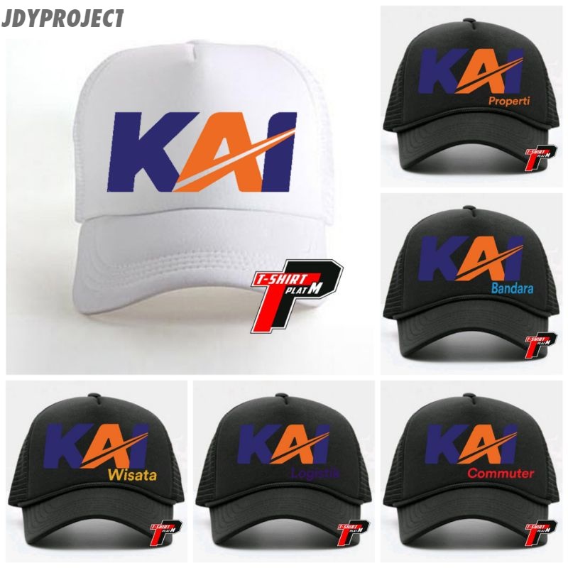 Topi KAI - Kereta Api Indonesia Logo JDY