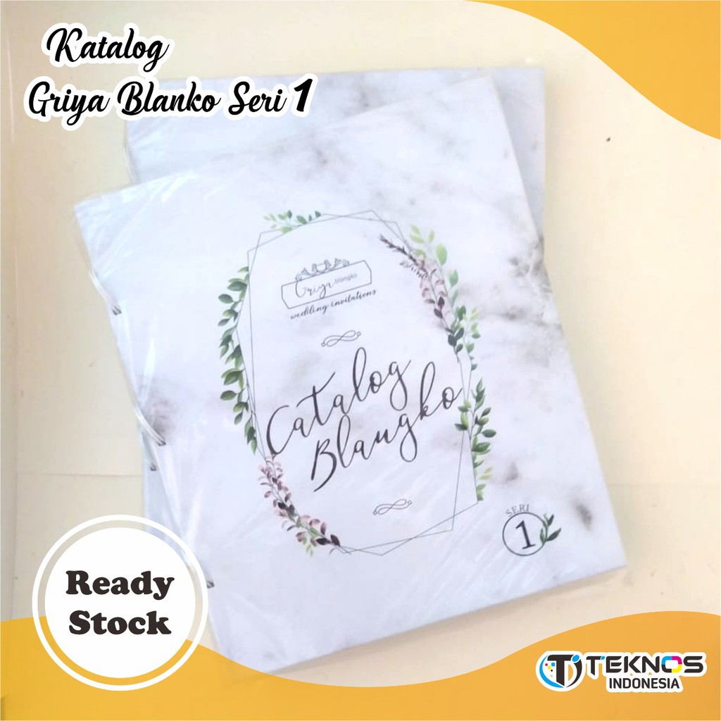 KATALOG UNDANGAN GRIYA BLANGKO - BLANGKO CINTA SERI 1