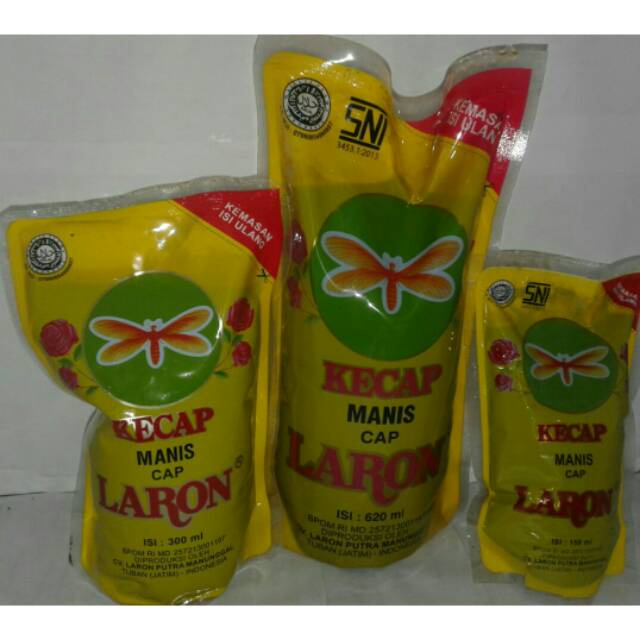 

KECAP LARON ASLI TUBAN | KEMASAN BESAR 620ML / KECAP LARON