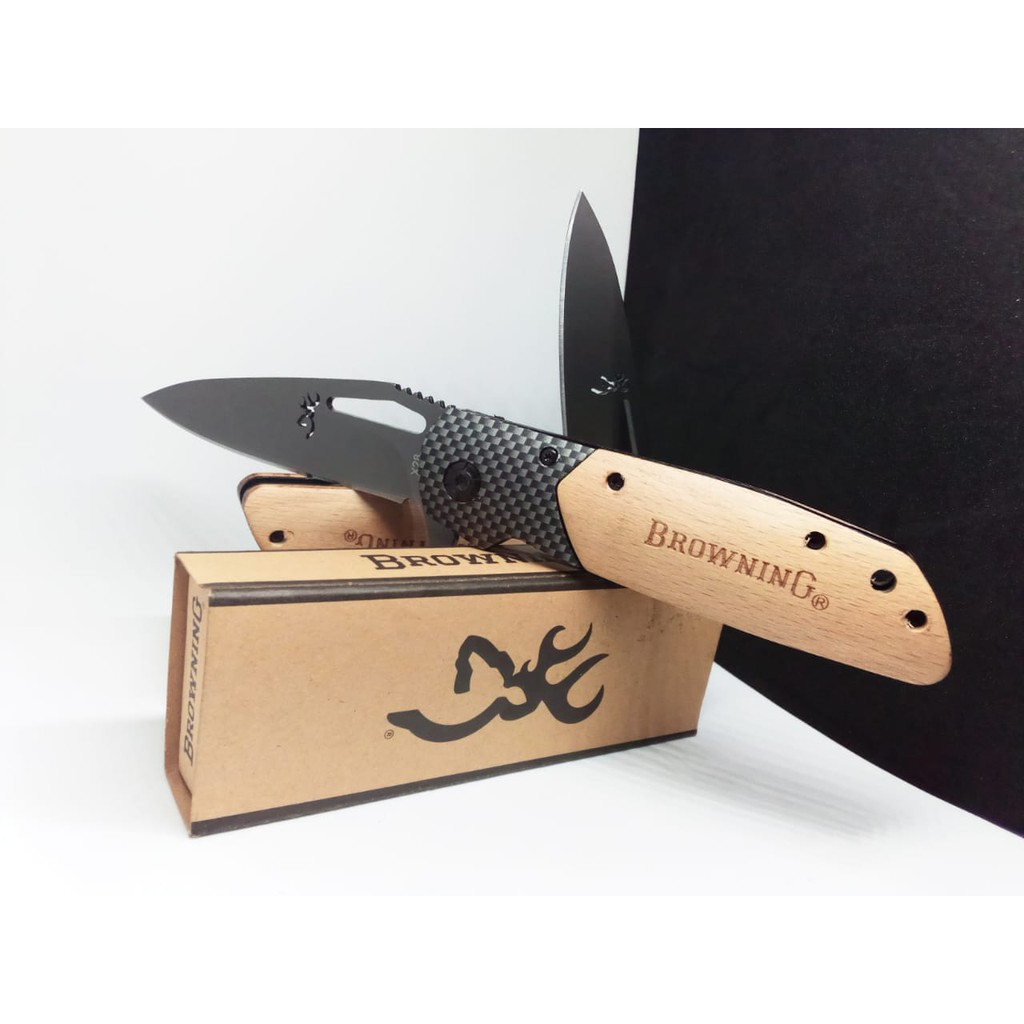 Pisau Survival Outdoor Knife Browning x28