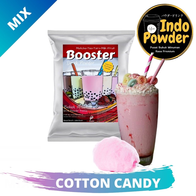 

INDOPOWDER MIX 250 G COTTON CANDY BUBUK MINUMAN