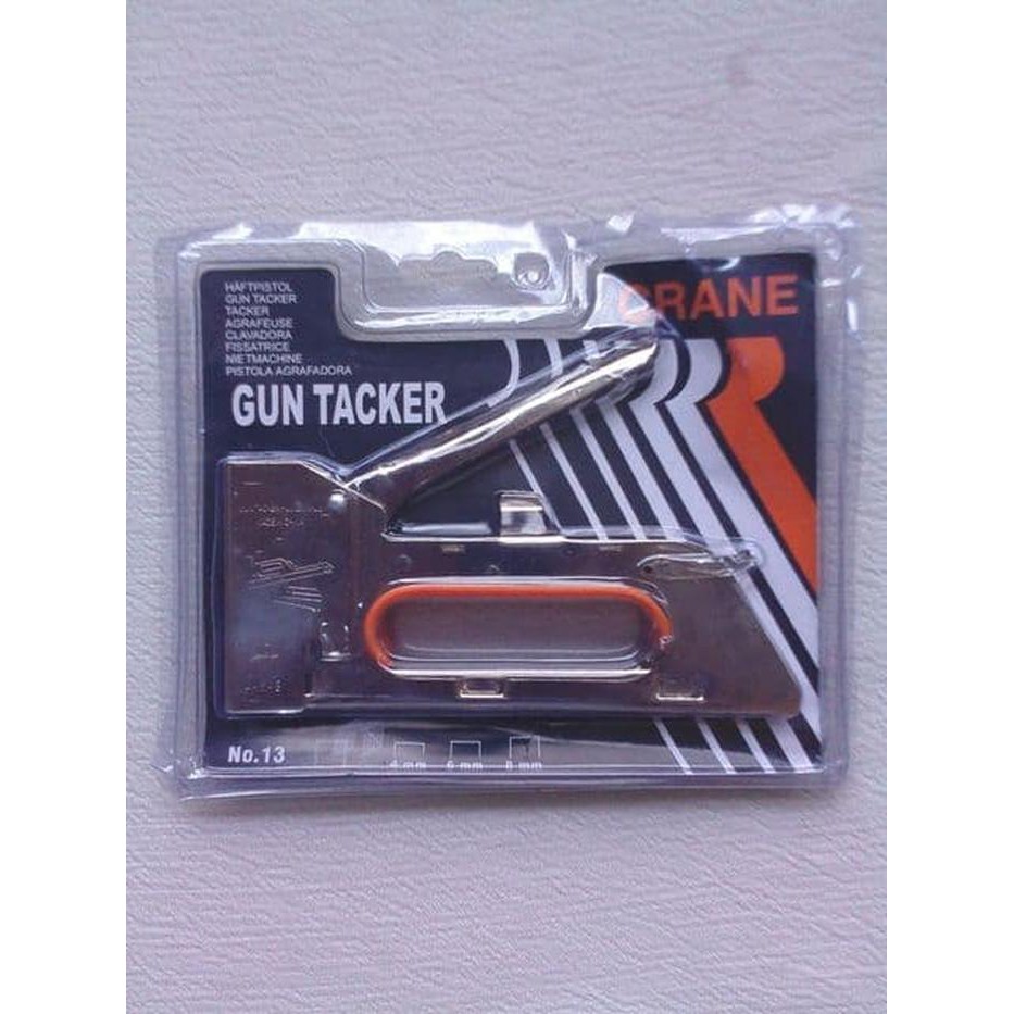 

Unik Staple Staples Steples Gun Tembak Jok Kulit Motor / Gun Tacker 4-6-8mm