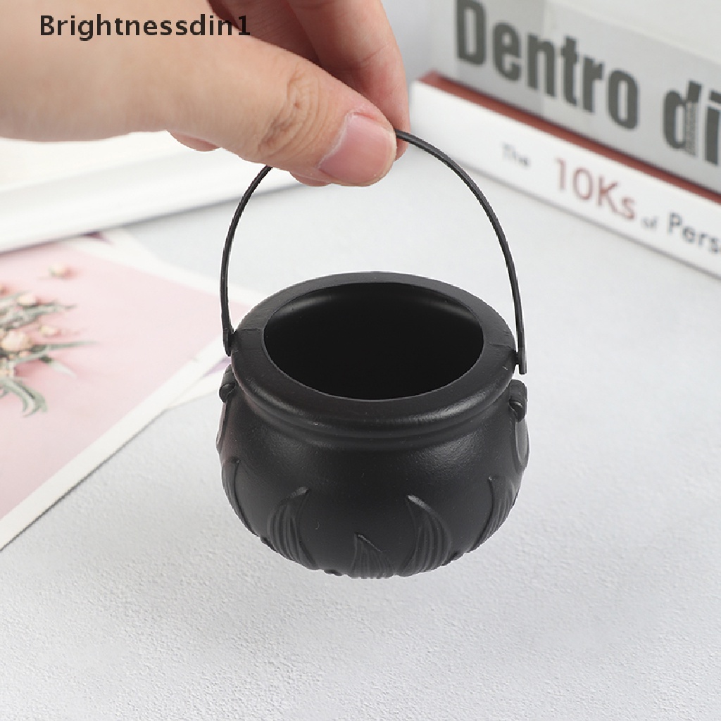 6 Pcs Ember Labu Penyihir Cauldron Trick or Treat Permen Untuk Pesta Halloween