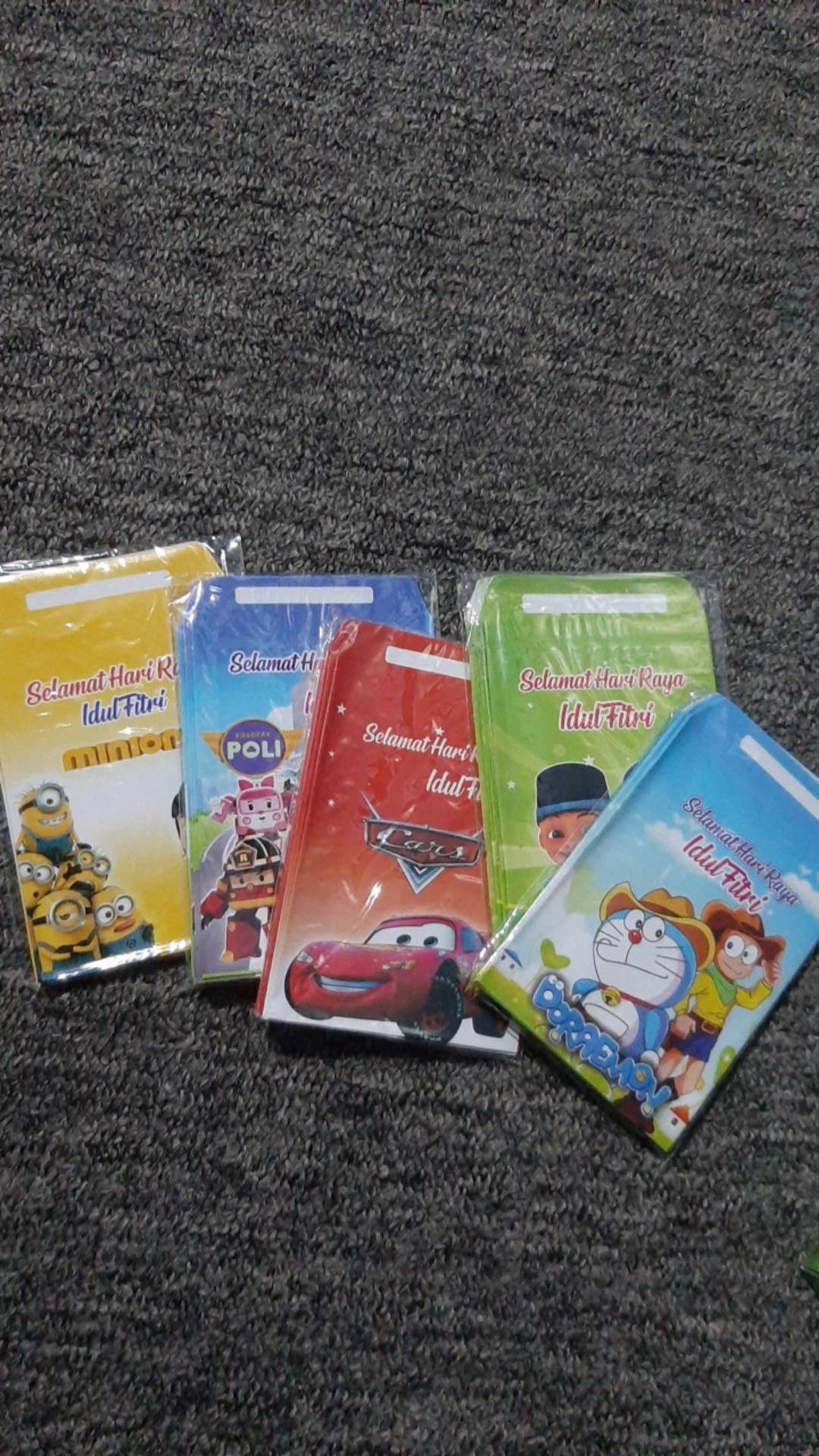 ( Ready Stok) Amplop Lebaran /angpao Lebaran Amplop Idul Fitri Karakter , Murah