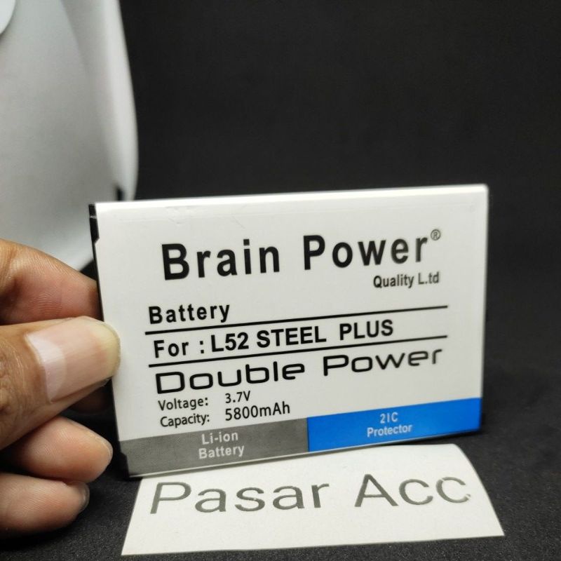 Baterai Batre HP Spc L52 Steel Plus / L52 Steel Pro / L52F  Doubel Power