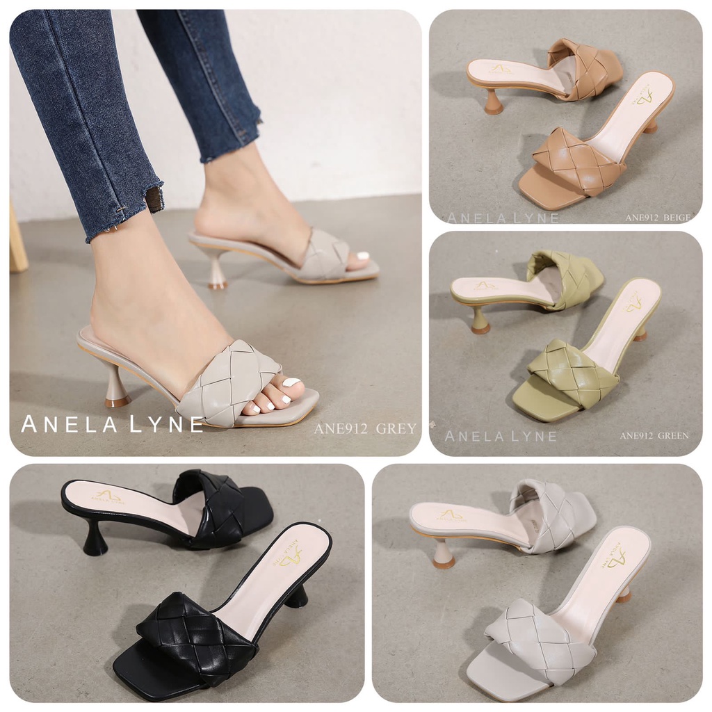 ANELA LYNE SANDAL HEELS STILETTO ODANDA ANE912 ORIGINAL