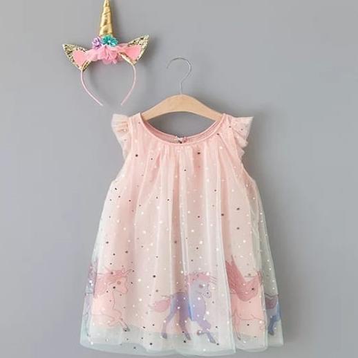 Dress Unicorn . Dress Anak Unicorn Dress Pesta Unicorn . Baju Unicorn