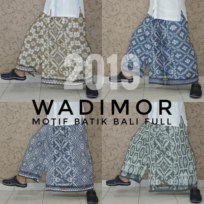 Sarung Celana Batik Wadimor, Full Motif Batik Bali, ORIGINAL