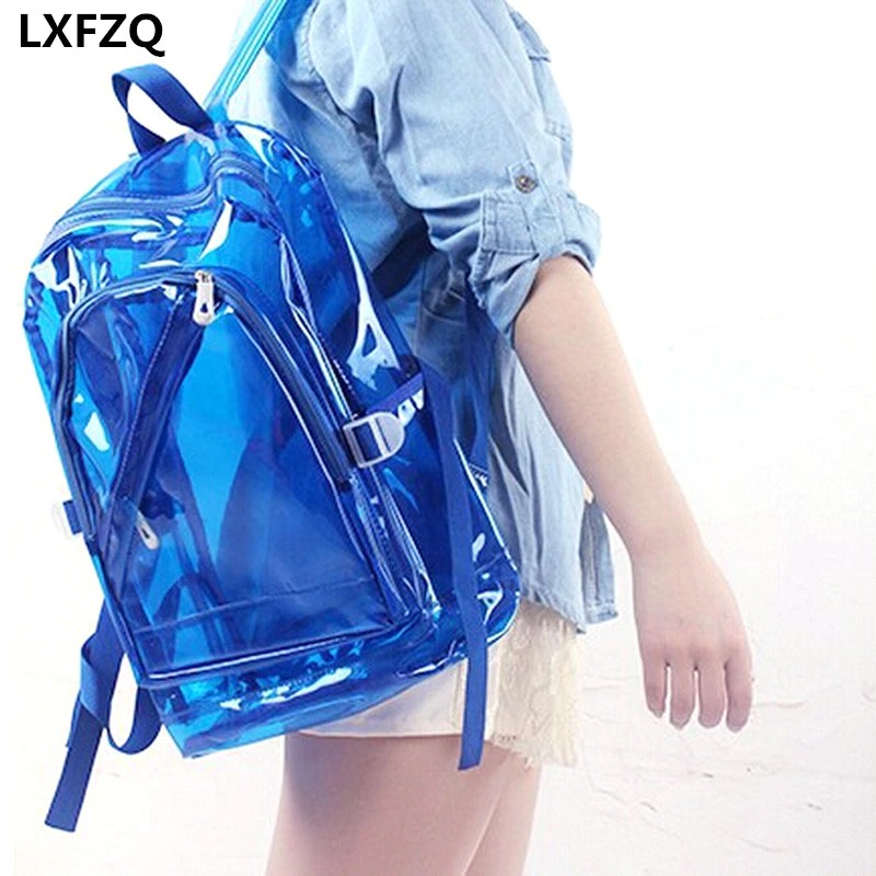 clear book bags