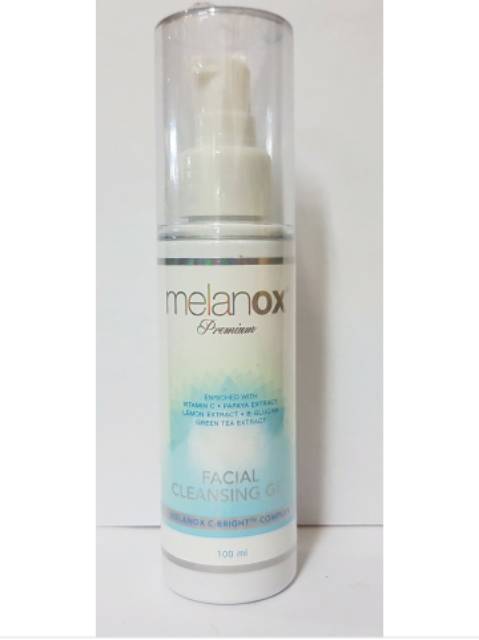 Melanox facial cleansing gel