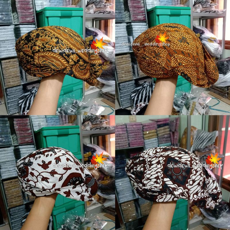 BLANGKON JOGJA MOTIF BATIK, Banyak pilihan Motif