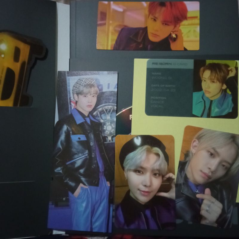 Photocard TO1 Album Re:born Chan Jaeyun J.You Chihoon Woonggi