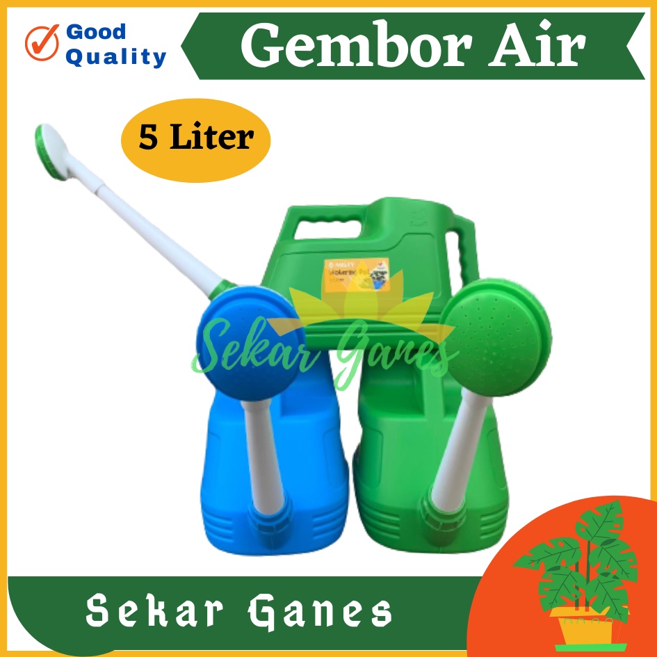 Gembor Air Ember Siraman Tanaman MISTY 5 Liter Pot Penyiram Kokoh - Gembor 5 liter Siraman Tanaman Bunga Air 5 Liter Gembor Air 5 Liter Termurah Sprayer