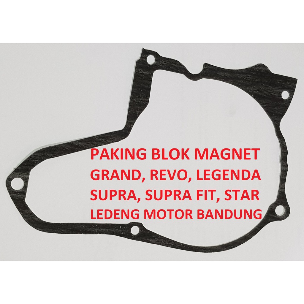 Paking Magnet Grand Revo Supra Fit Legenda Astrea Star Gasket Blok Magnit Packing