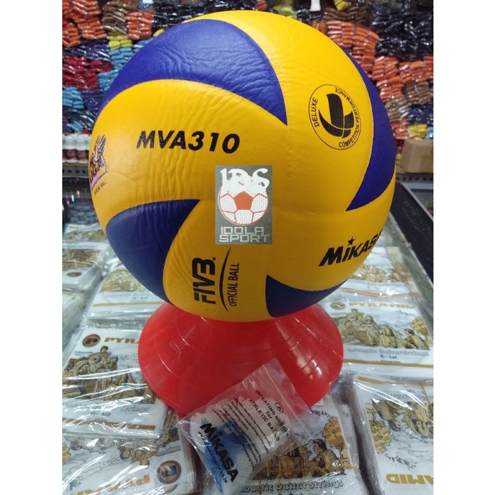 BOLA VOLLY MIKASA MVA 310 MADE IN JAPAN LOGO PROLIGA ORIGINAL JAPAN