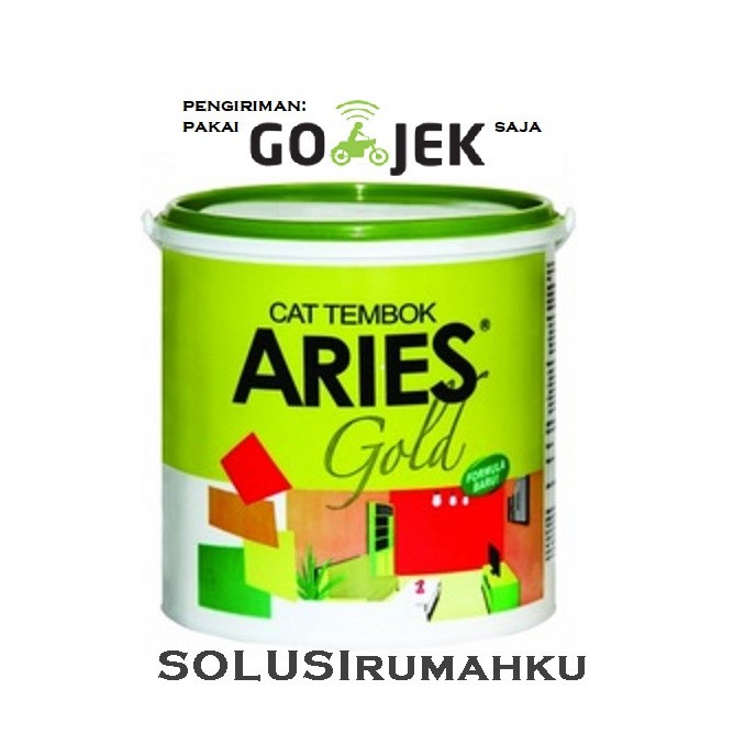 Jual Cat Tembok Aries Gold Pail Ember Avian Brands Sekelas Falcon Gold