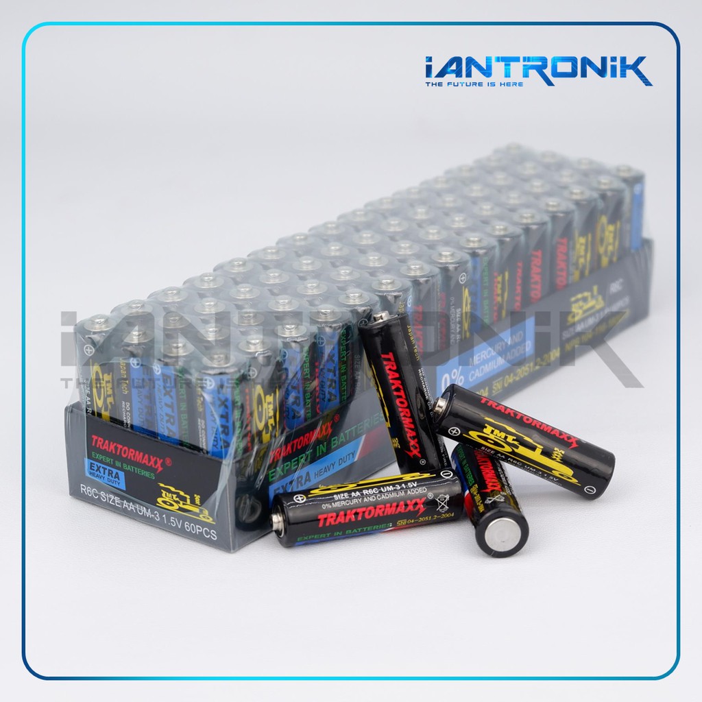 BATERAI AA / BATTERY A2 TRAKTORMAX BEBAS MERCURY