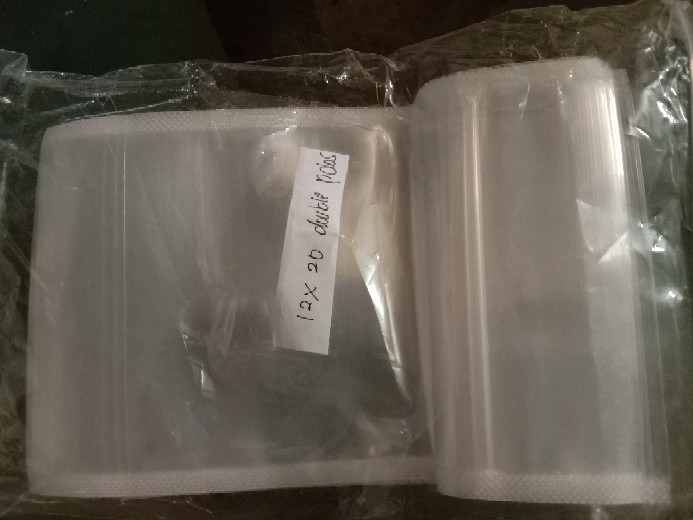 Plastik Standing Pouch 12 X 20 Zipperlock Tebal Polos/ Plastik Snack / Kemasan Plastik / Penyimpanan