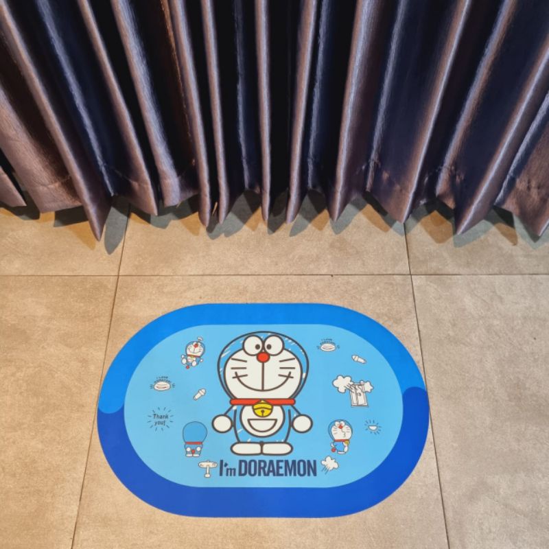 Keset Karakter Kamar Mandi 60cm x 40cm / Keset Kamar Kartun / Keset Anti Slip / Keset Kaki Murah / Lap Kaki Tidak Licin