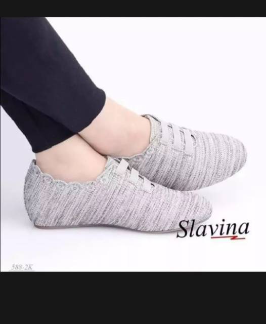 Flatshoes wanita termurah slavina new