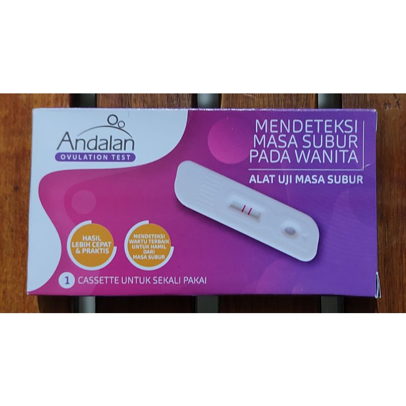 Andalan Ovulation Test / Alat Cek Masa Subur / Alat Uji Masa Subur Wanita