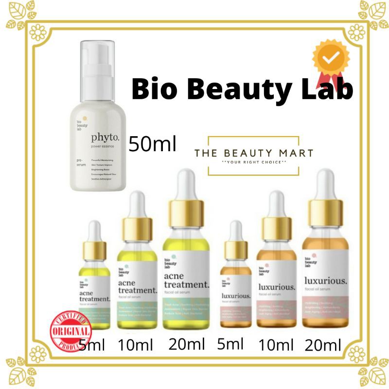 Bio Beauty Lab Luxurious &Acne Treatment Healing Facial Oil Serum