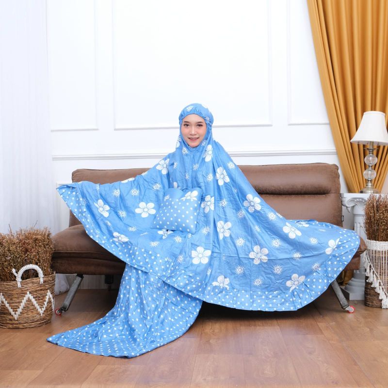 Mukena Dewasa Jumbo Rayon Terbaru Adem