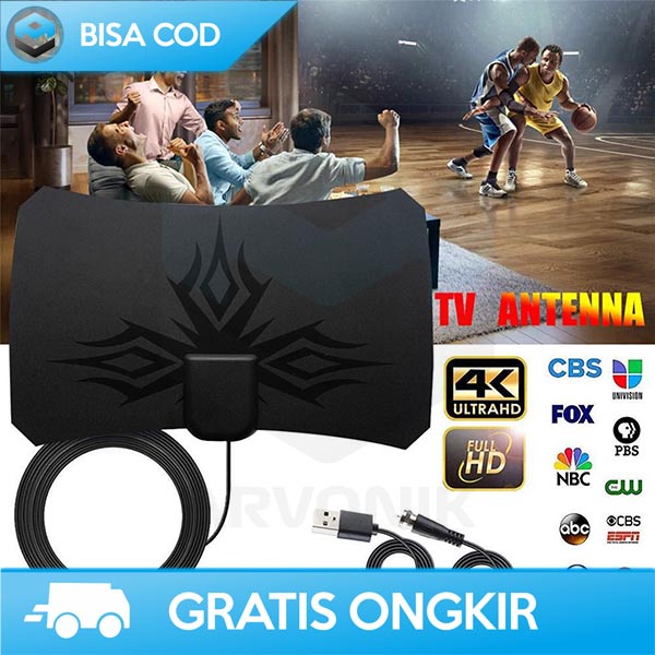 ANTENA TV LED TABUNG DIGITAL TAFFWARE DIGITAL HDTV SIGNAL BOOSTER ORI