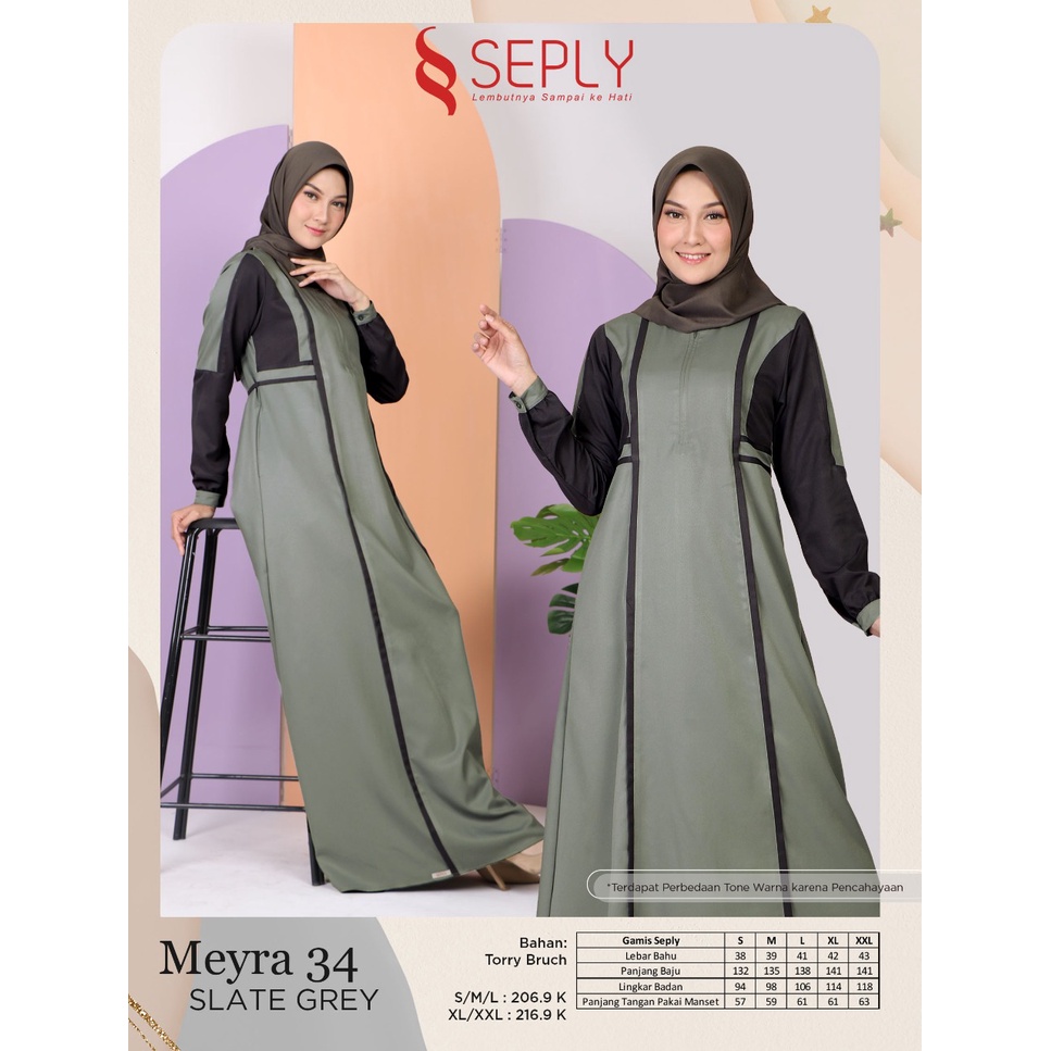 Seply Gamis Wanita Busui Meyra 34