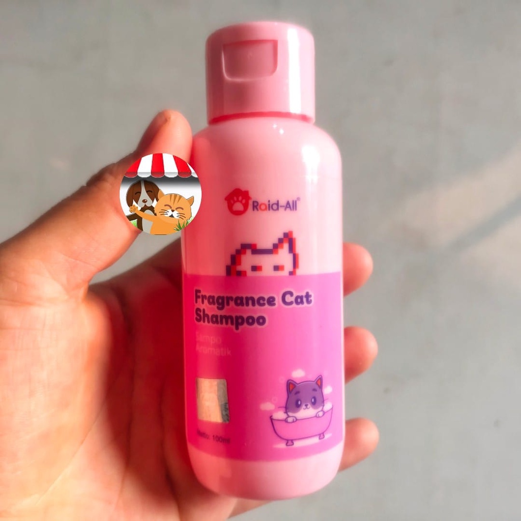 Shampoo Kucing Raid All Cat Fragrance 100ml Shampo Aromatik Happy Cat