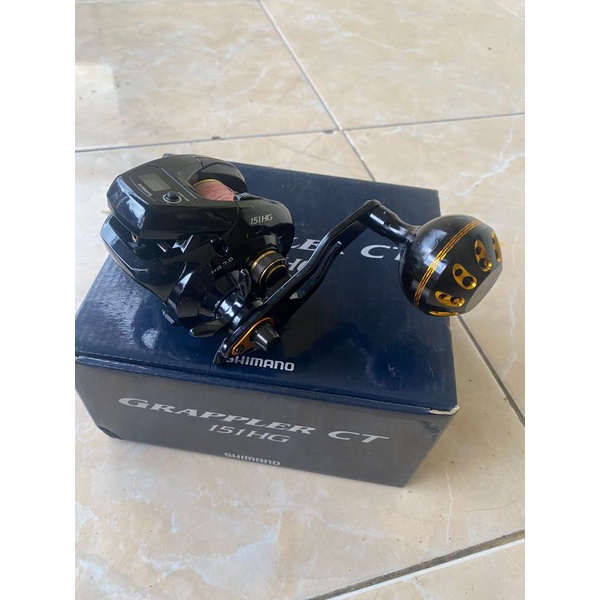 reel BC shimano Grappler CT 151 HG second