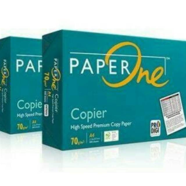 

Kertas Paper One A4 70Gram 500lbr