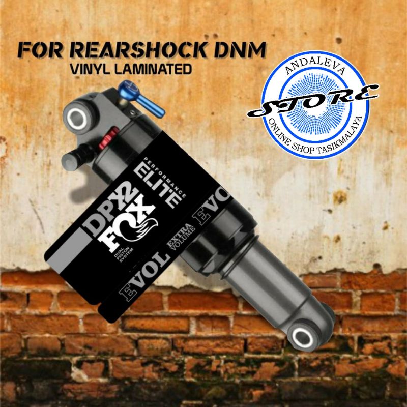 [PROMO] Decal Stiker Rear Shock Fox Elite DPX2  Sepeda / Stiker Decal Rear Shock Sepeda Terbaru