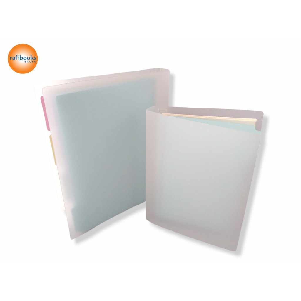 

[ Rafibooks ] Buku Binder A5 PVC Ring Plastik - Catatan Tulis / Agenda / Notes / Memo