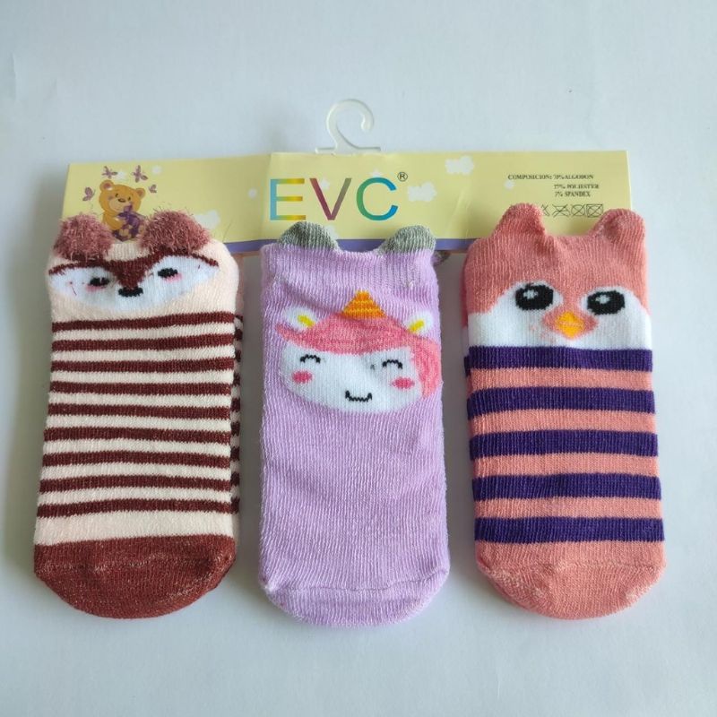 kaos Kaki Bayi EVC 3D Karakter  (3-12 bln) 2008