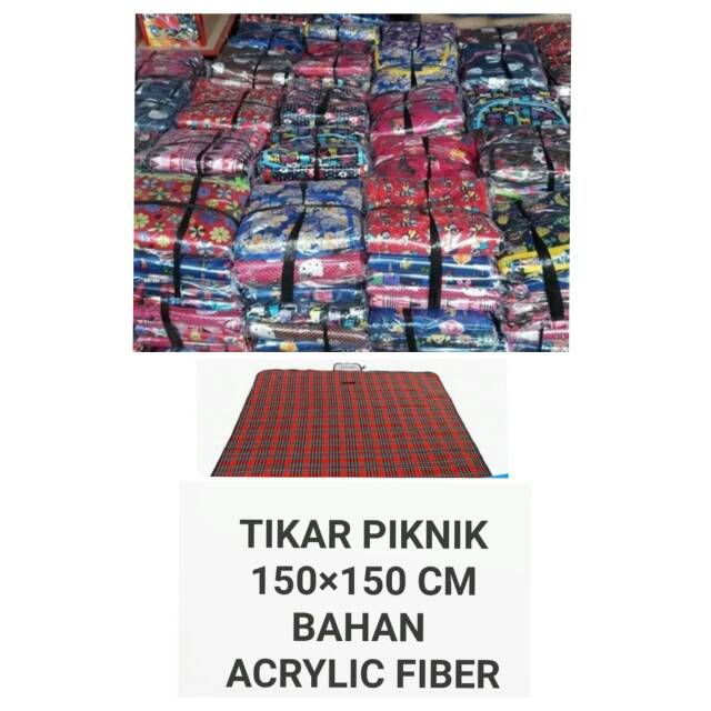 Tikar piknik lucu