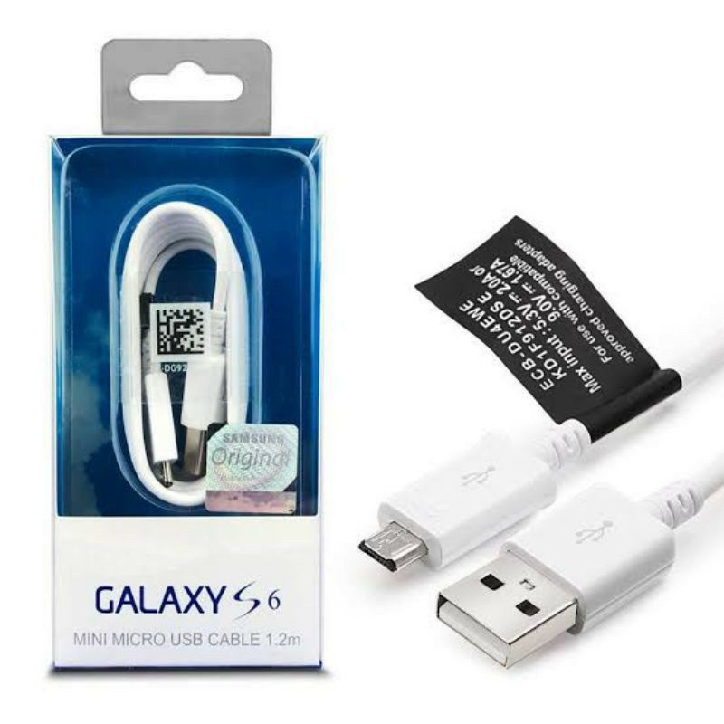 KABEL DATA S6/S7/NOTE 5 MICRO USB/ TYPE-C ORIGINAL 100% FAST CHARGING