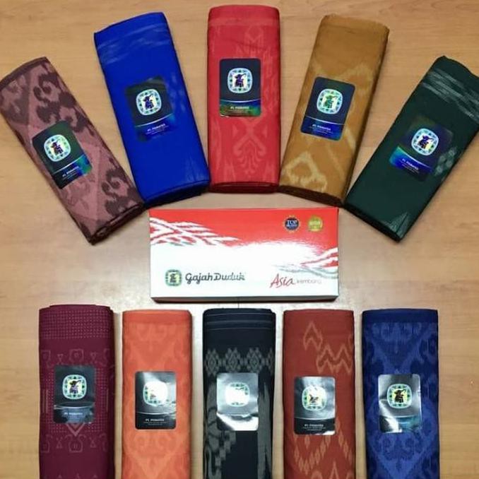 SARUNG GAJAH DUDUK ASIA KEMBANG KUALITAS BAGUS - random