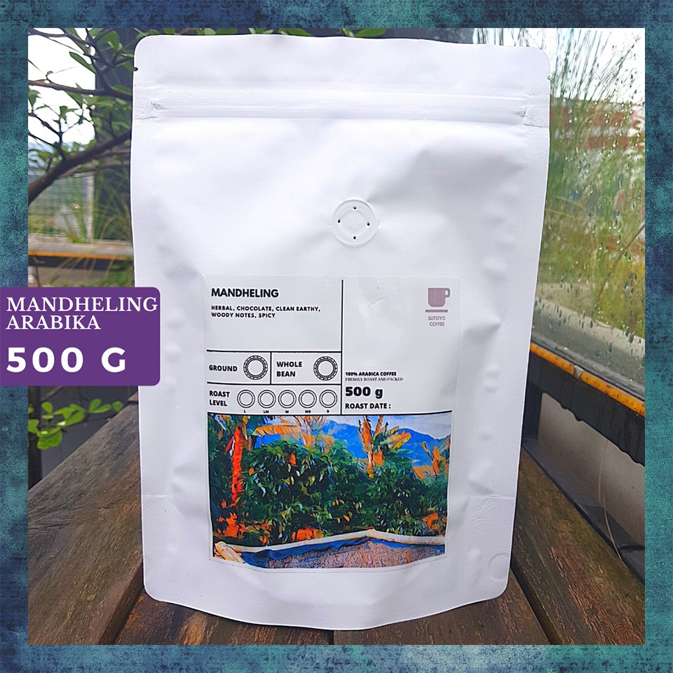 

SUTOYO COFFEE Kopi Arabika Mandheling 500 Gram