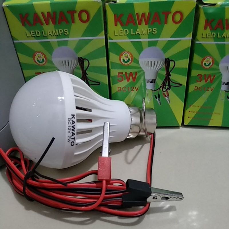 LAMPU LED DC / BATRAY / AKI HK 3w ~ 5W ~ 7w