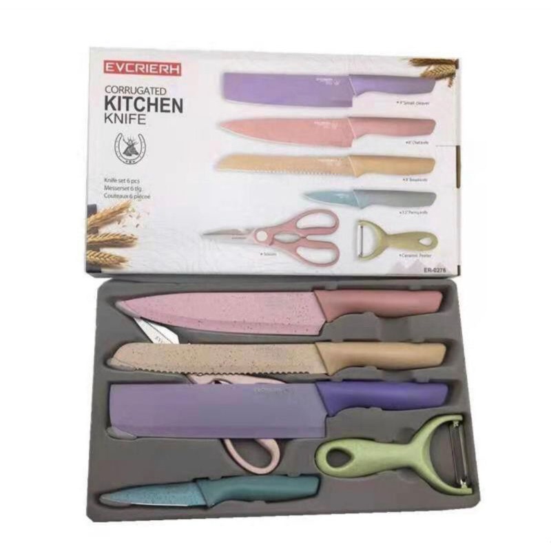 Pisau Set Evcrierh Isi 6