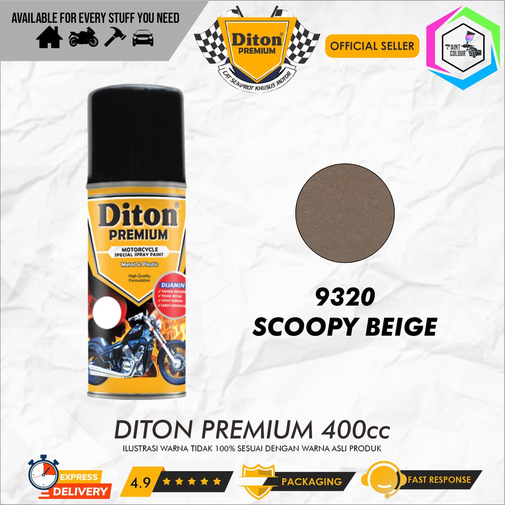 Diton PREMIUM 9320* Scoopy Beige Cat Semprot