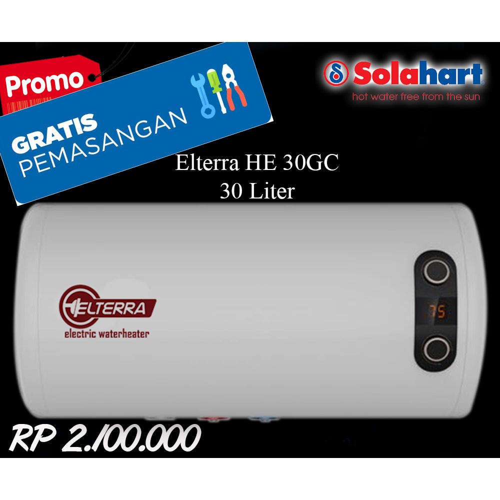 Jual Water Heater Listrik Handal Elterra HE 30GC (GRATIS PASANG