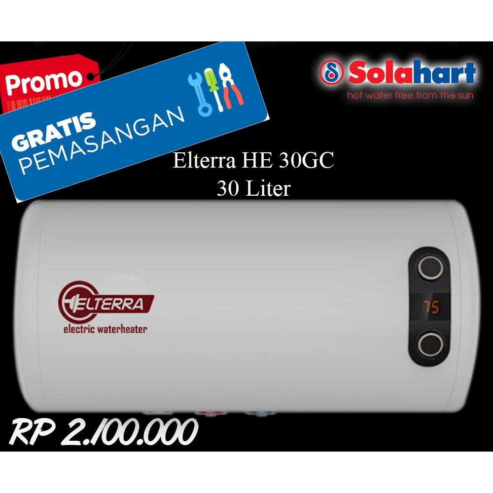 Jual Water Heater Listrik Handal Elterra He 30gc Gratis Pasang Indonesiashopee Indonesia 3168