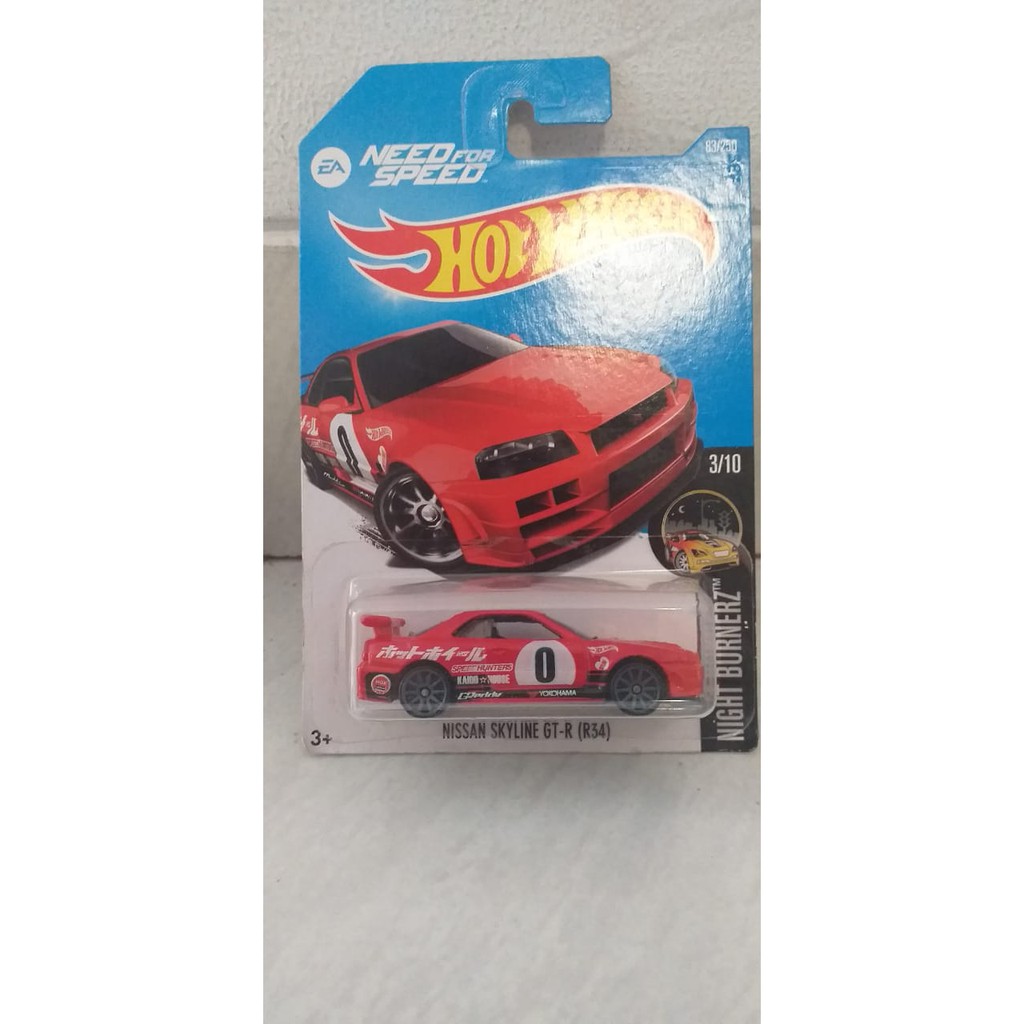 HotWheels Nissan Skyline GT-R (R34)