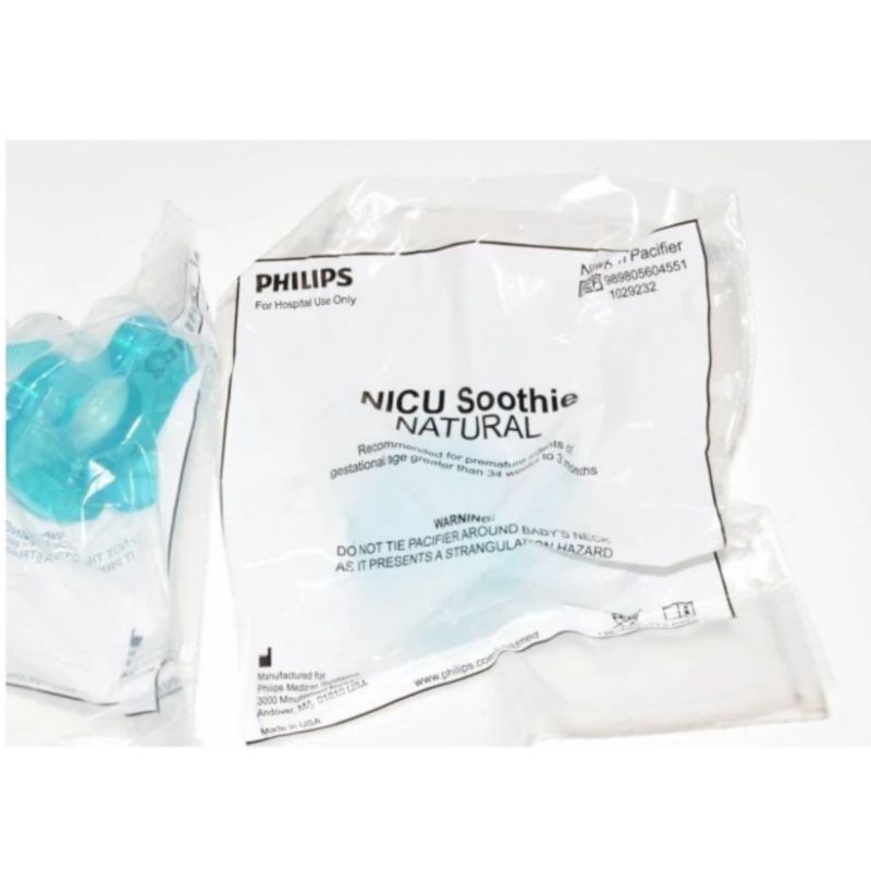 Philips NICU Soothie Empeng Khusus Bayi Prematur Hospital Grade Avent / Dot Empeng Bayi Prematur