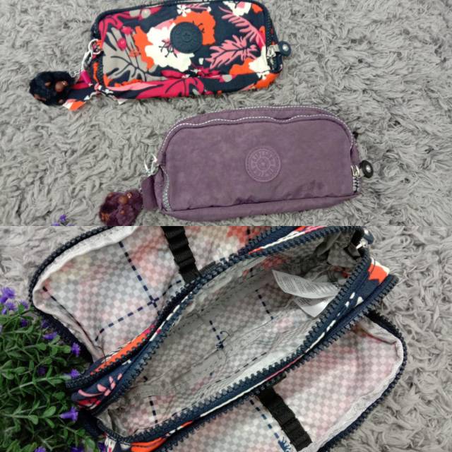 Kipling Gitroy Pencil Case original pouch purse authentic ori