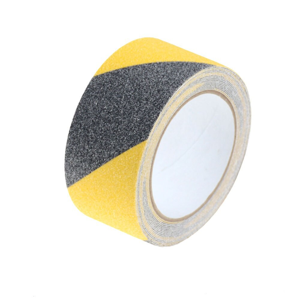 NIKTO Tape Lakban Safety Grip Anti Slip Strong Traction Size 5m x 5cm Black/Yellow Grab Medan